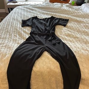 Loft short sleeve jumpsuit